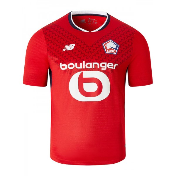 Lille maillot domicile uniforme de football premier maillot de football pour hommes 2024-2025